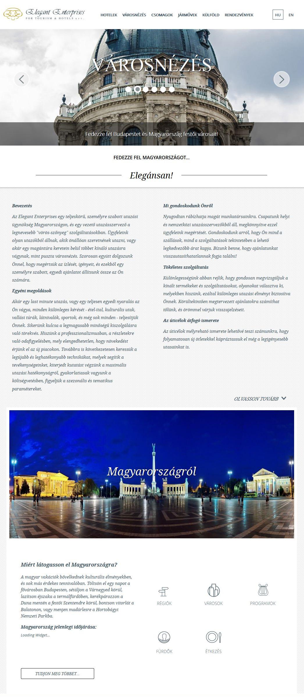 Elegant Enterprises travel agency